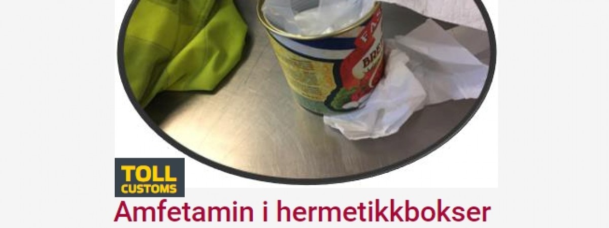 Polki próbowały przemycić konserwy z… amfetaminą