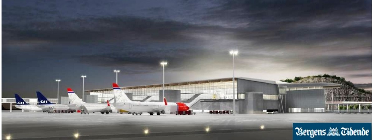 Na lotnisku jak na planie zdjęciowym: Bergen-Flesland zaprasza chętnych do udziału w symulacji pracy nowych terminali