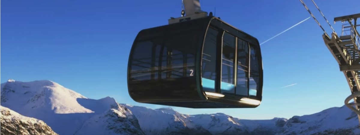  Dla ludzi o mocnych nerwach: w maju rusza kolejka w Loen, jedna z najbardziej stromych kolejek linowych na świecie