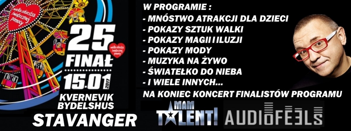 WOŚP kręci się także w Stavanger