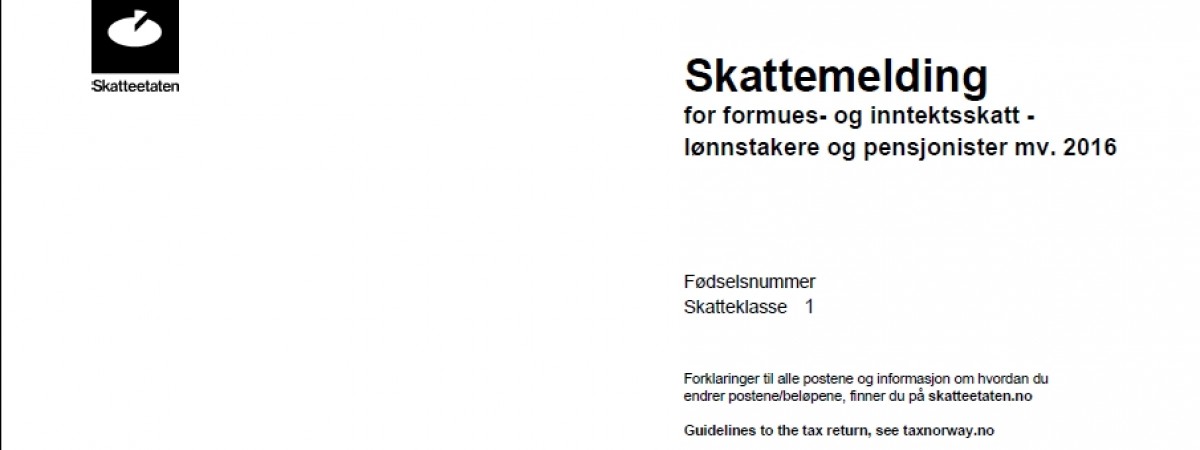 Sprawdź w systemie Altinn swój skattemelding