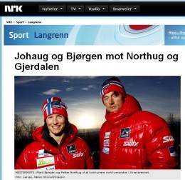 Bjørgen i Johaug kontra Northug i Gjerdalen