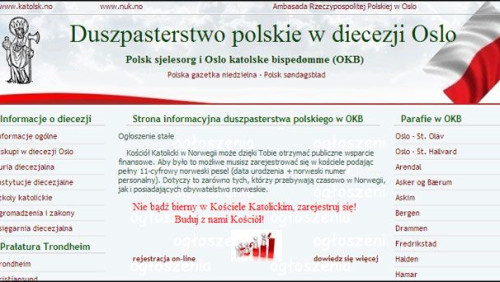 Gwałtowny wzrost liczby katolików w Norwegii