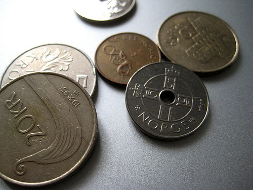 Korona norweska lepsza od franka