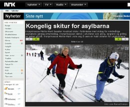 Księżna Mette-Marit instruktorką narciarską