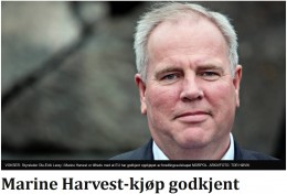 Morpol kupiony przez Marine Harvest