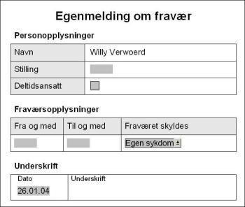 Egenmelding 