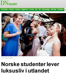 Luksusowe życie norweskich studentów w Polsce