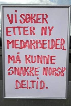 Czy mówisz po norwesku na pół etatu...?