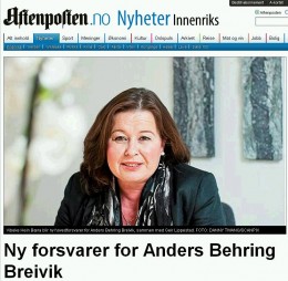 Anders Behring Breivk ma nowego obrońcę