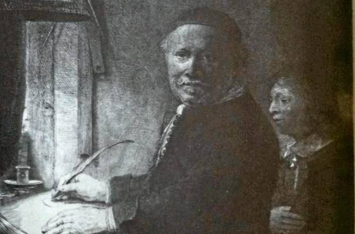 500 koron za obraz Rembrandta