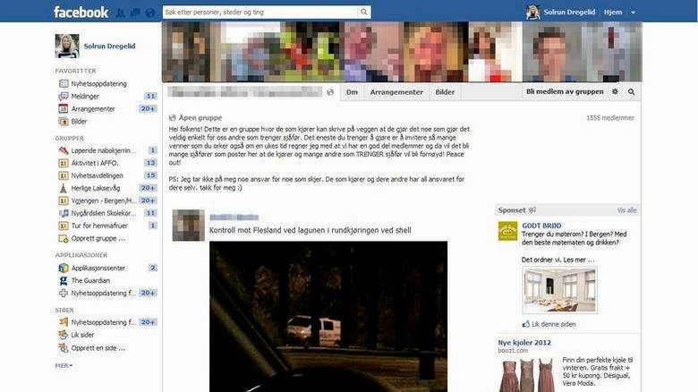 Pirackie taksówki ogłaszają się na facebooku