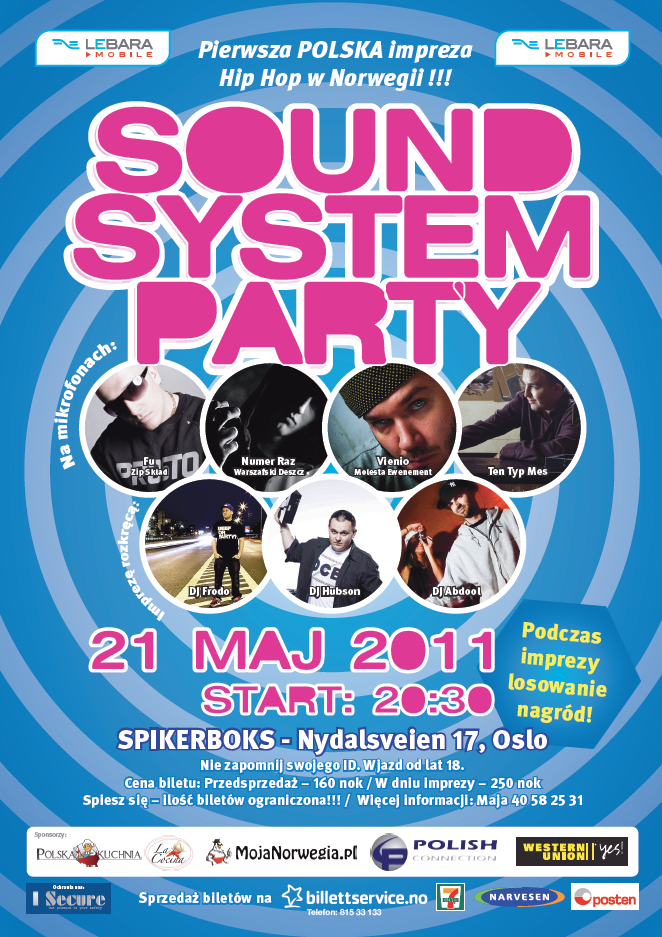 Sound System Party - LEBARA zaprasza na koncert