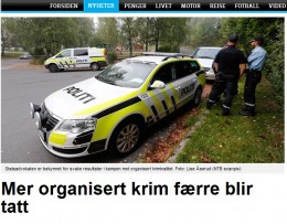 Radiowozy pod bronią