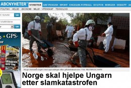 Norwegia pomoże Węgrom w walce z katastrofą ekologiczną