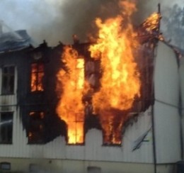 Dramatyczny pożar w Drammen