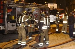 Pożar w centrum Oslo