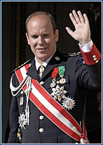 Para książęca Monako wśród reniferów 