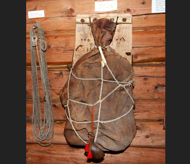 Przeklęty worek w muzeum w Velfjord 