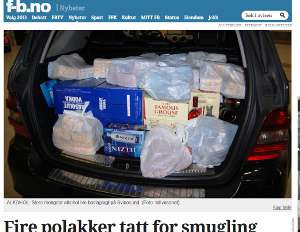 Czterech Polaków zatrzymanych za przemyt