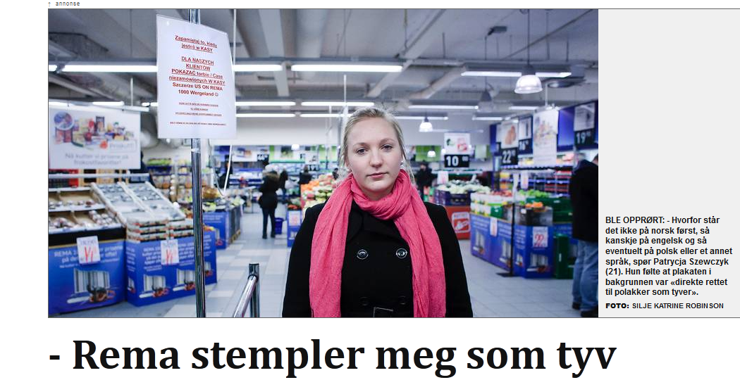 Rema 1000 piętnuje Polaków jako złodziei?