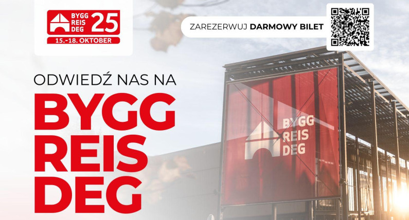 TRUST CLUB na największych targach budowlanych w Norwegii w dniach 15-18 października 2025 w Lillestrøm.