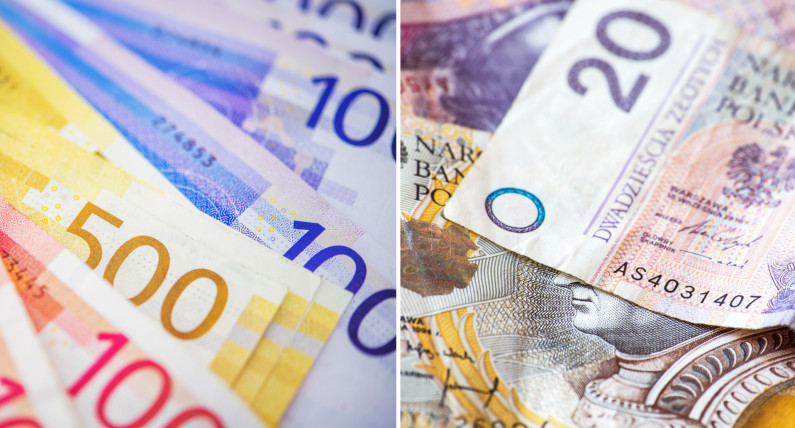 Złotówka, dolar i euro w odwrocie. Korona norweska z poprawą kursu