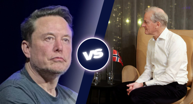 Elon Musk vs Støre: internetowy potentat rozpowszechnia fake news o norweskim premierze
