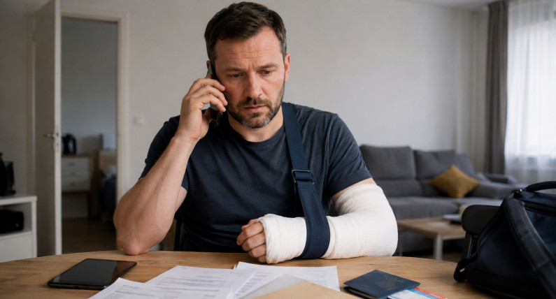 Złamałeś rękę na urlopie w Polsce, ale pracujesz w Norwegii? Tak zgłoś L4
