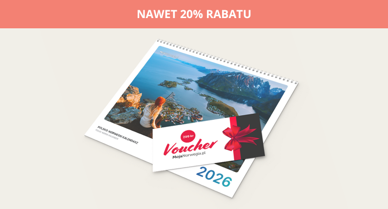 Nawet 20% rabatu na polsko - norweski kalendarz 2026