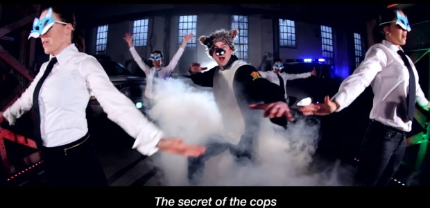 "What does the cop say?"