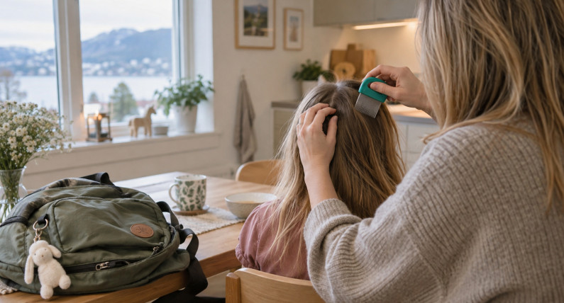 Wszy w norweskiej szkole. Co zrobić, gdy pojawią się u dziecka?