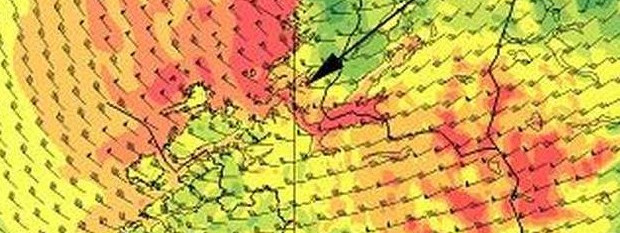 Huragan Ivar zbliża się do Środkowej Norwegii