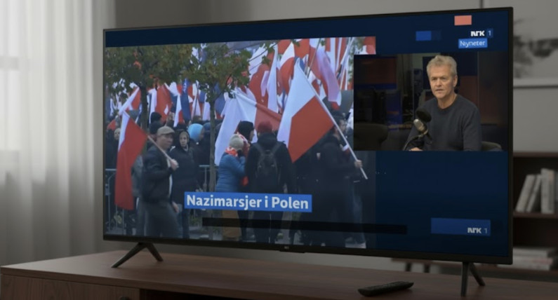 NRK nazwała Marsz Niepodległości „nazimarsjer”. Polacy w Norwegii: „To hipokryzja i policzek w twarz”