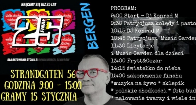 Czy wiecie, że WOŚP gra też w Bergen? 