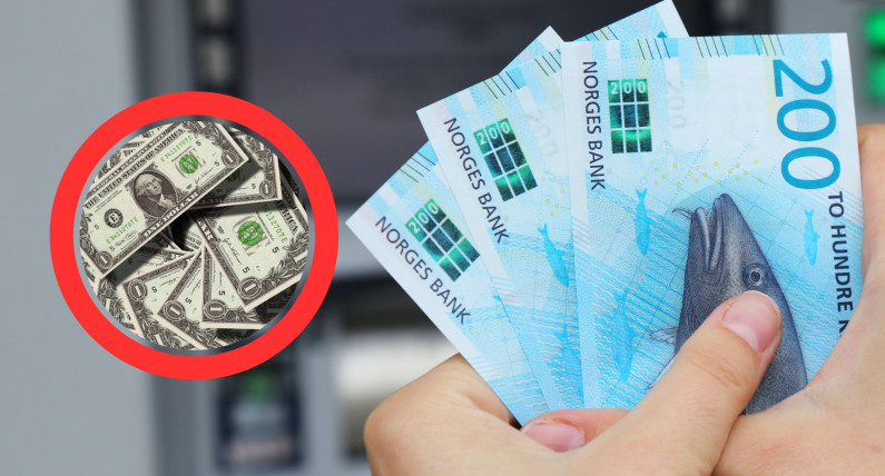 Korona norweska najsilniejsza od grudnia 2022. Dolar może spaść do 9 NOK