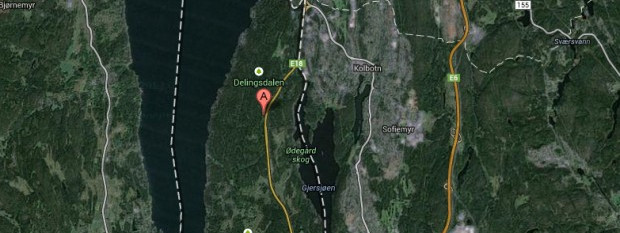 TIR spowodował zamknięcie drogi E18 na ponad dwie godziny