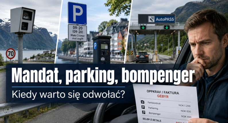 Mandat z automatu, opłata parkingowa albo bompenger. Kiedy warto się odwołać?