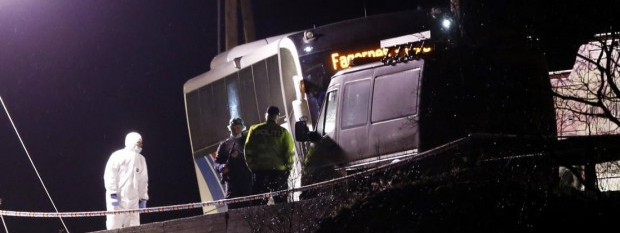 Wszystkie autobusy w Norwegii zatrzymały się o 12:00