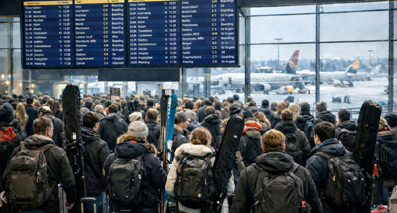 Rekordowy ruch w Norwegii. Samoloty wypełniają się do ostatniego miejsca