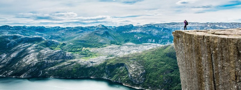 Początek ładnej pogody w Norwegii!
