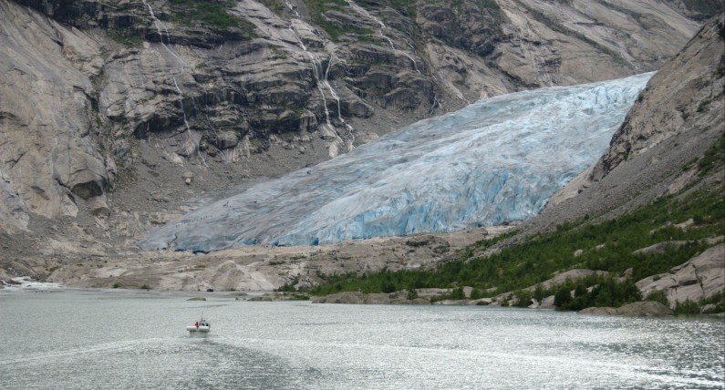 Znikające piękno Norwegii: 487 km kwadratowych lodu 