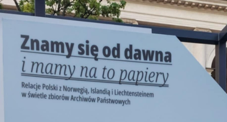 Co nas łączy z Norwegami? Plenerowa wystawa w Warszawie