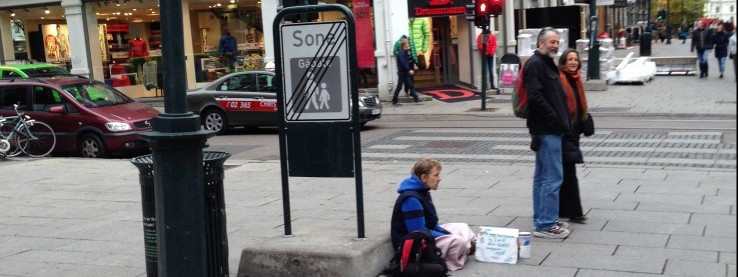 Norweski rząd chce karać za pomoc żebrakom