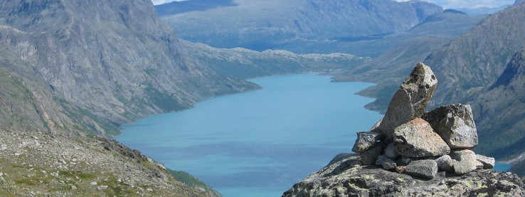 Besseggen docenione przez National Geographic