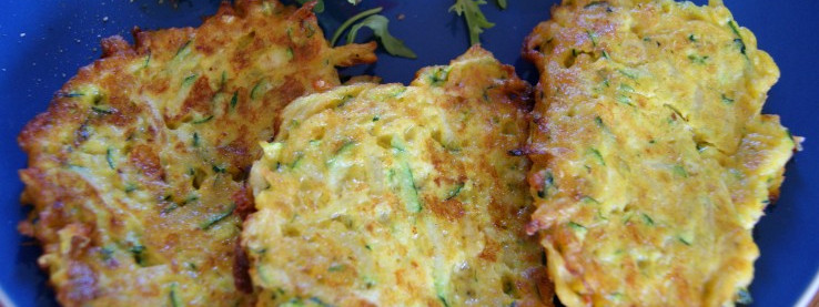 Placki z cukinii