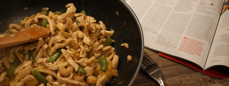 Kurczak z miodem i mango