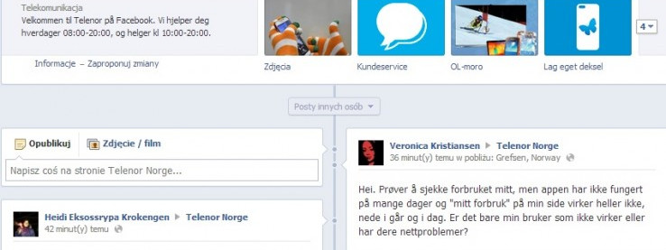Oto jak Telenor odpowiedział swojemu klientowi na prośbę o pomoc...
