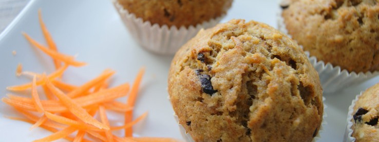 Marchewkowe muffiny