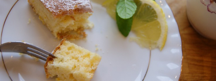 Cytryniak - pyszne ciasto cytrynowe